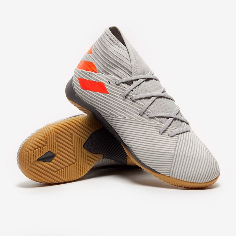 SEPATU FUTSAL ADIDAS NEMEZIZ 19.3 IN GREY