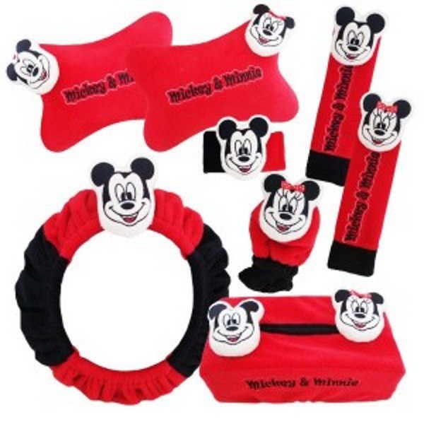 Bantal Mobil 6 in 1 Extra Mickey