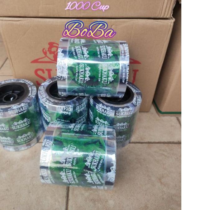 

♩ Plastik Seal Cup Daun Teh Plastik Lid Sealer Cup Daun Teh 1000 Cup ☁