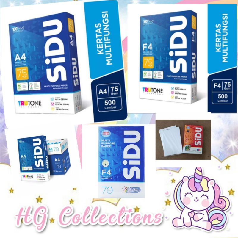 

Kertas HVS Sidu A4,F4