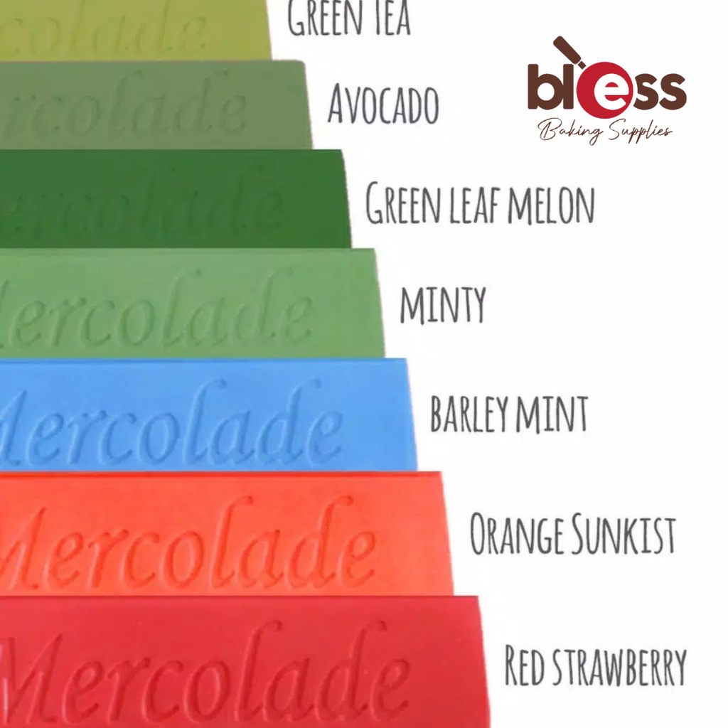 

QH MERCOLADE COKLAT BATANG / COKLAT BLOK WARNA WARNI RASA BUAH 1 KG