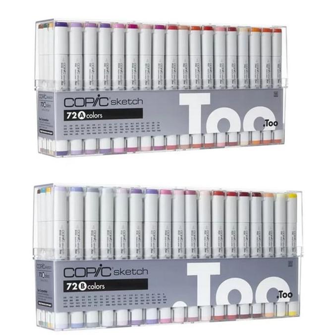 

gunturputra39 Copic Sketch Marker Set 72 Basic Colour TERLARIS TERPERCAYA ORIGINAL