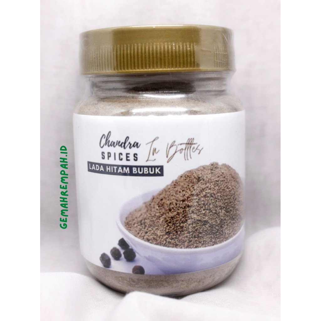 

Lada hitam bubuk / Black pepper powder (botol) 120gr