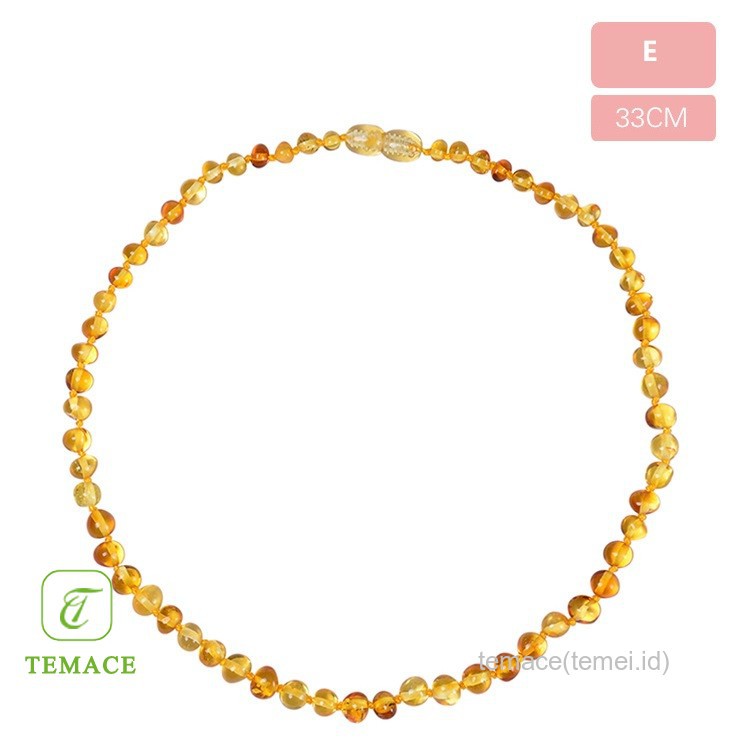 SALE!! TEMACE KALUNG AMBER BAYI PEREDA NYERI TUMBUH GSHOPEEI BAYI BAROQUE CHERRY KALUNG ANAK