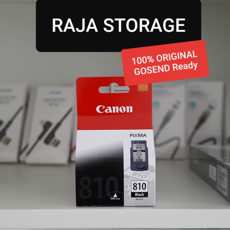 Canon 810 PG810 Catridge Black Tinta Hitam IP2770 IP2772 MP245 MP258 MP268 MP276 MP287 MP486 MX328