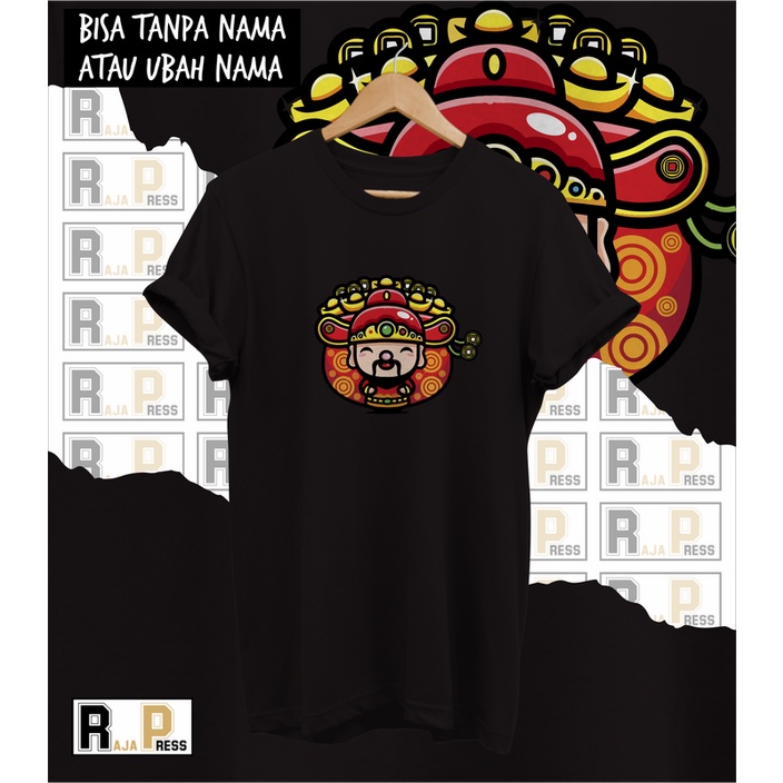 KAOS IMLEK BAJU IMLEK HARTA ORANG BULET EMAS SINCIA KATUN COMBED 30S