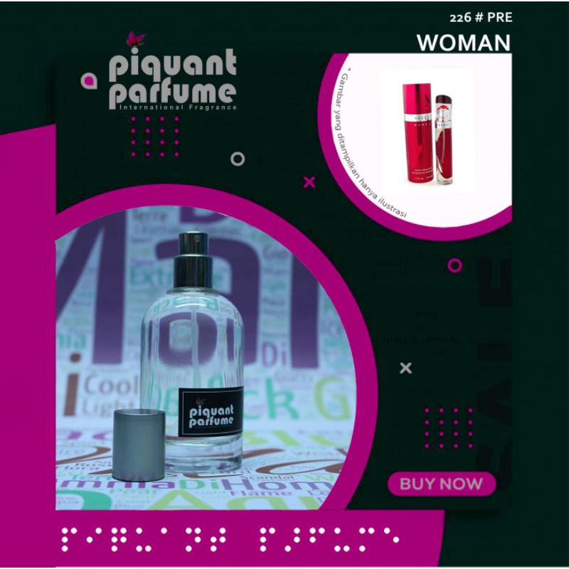 PIQUANT PARFUME-PRE-PERRY ELLIS WOMAN