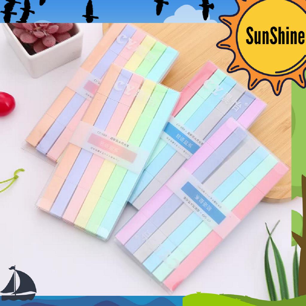 

✨ Sunshine Fancy ✨ Highlighter Double Tip Morandi Set 6pcs S0207