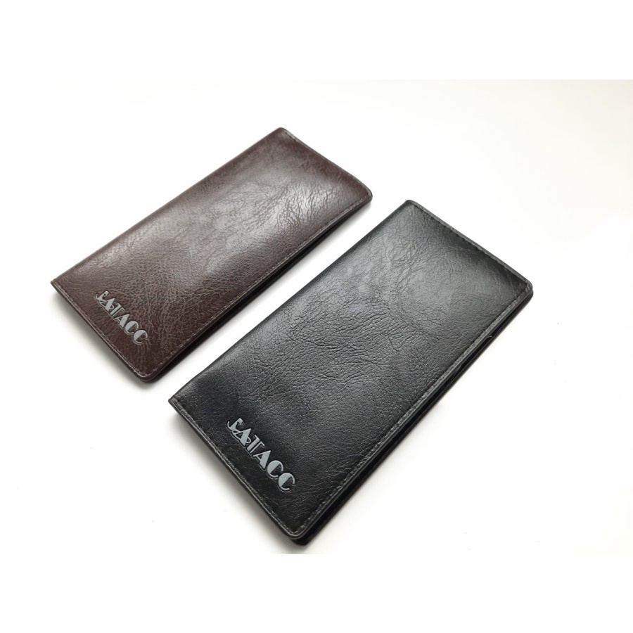 Dompet Pria panjang PU leather / Dompet Fashion Pria dan Wanita