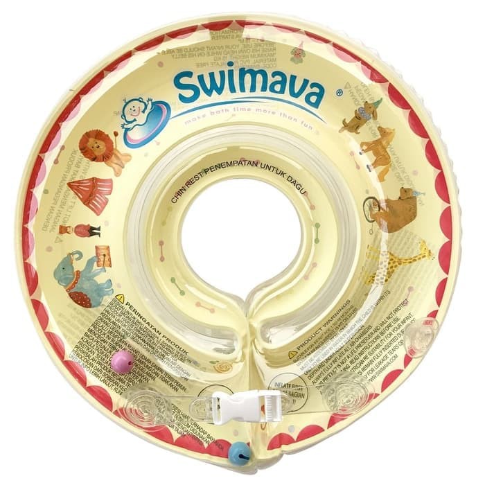 Swimava Neck Ring (Starter Pack) - Circus/Carnival Yellow