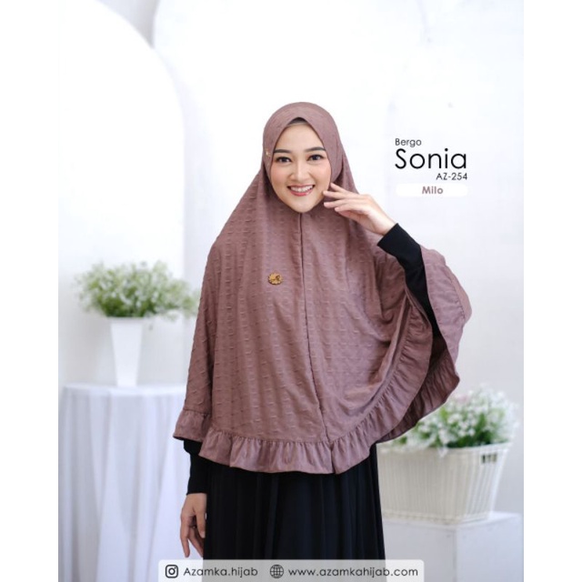 Azamka hijab bergo sonia jumbo