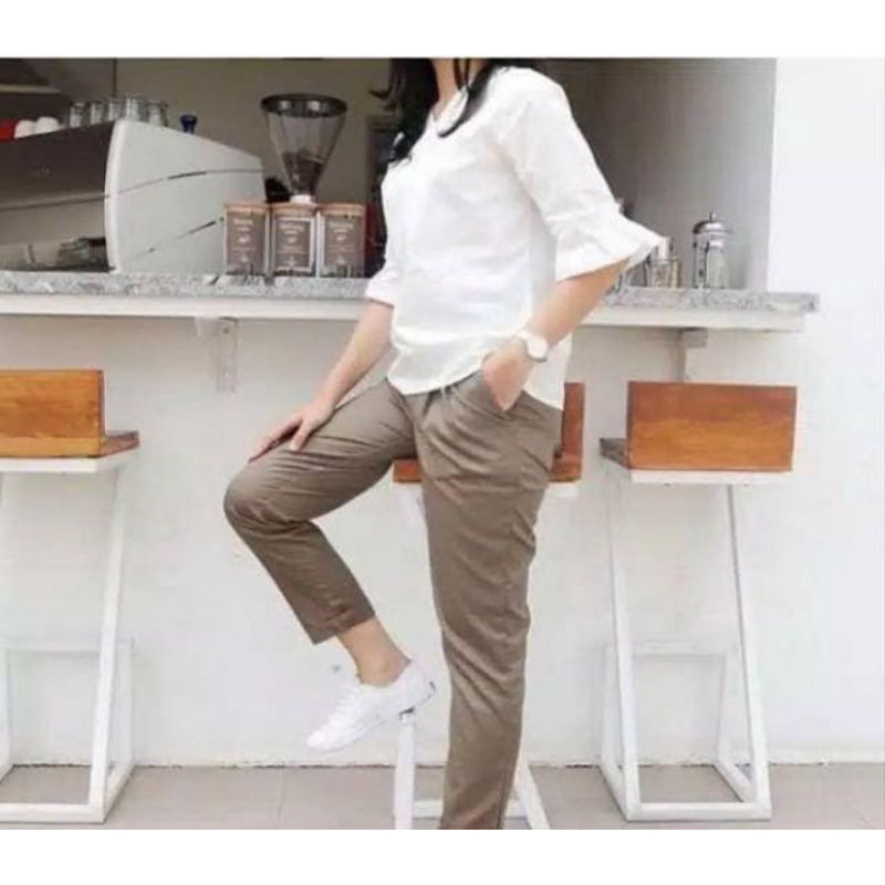 BAGGY PANTS WANITA / CELANA KANTOR CELANA KERJA