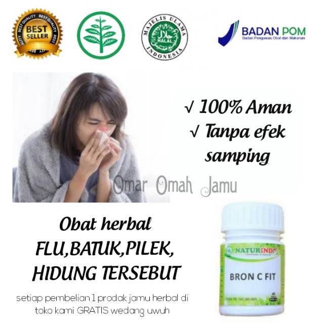 Obat Herbal Flu Obat Batuk Obat Pilek Hidung Tersumbat Hidung Mampet Flu Berat Shopee Indonesia