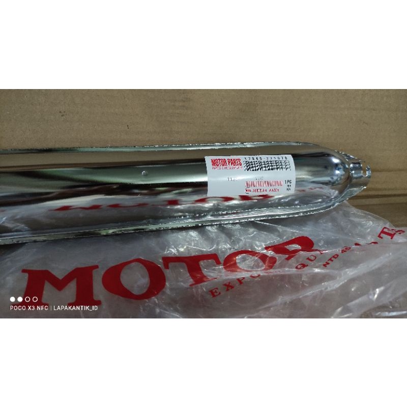 knalpot yamaha v75 NTD muffler yamaha v 75 vdx