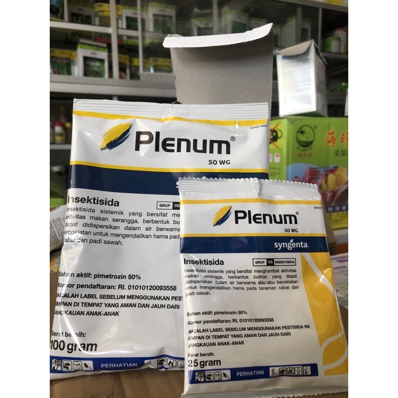 

Plenum 25 gr dan 100 gr