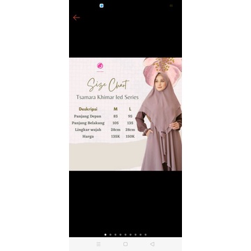 DRESS MOM TSAMARA SPURCE/GAMIS MOM