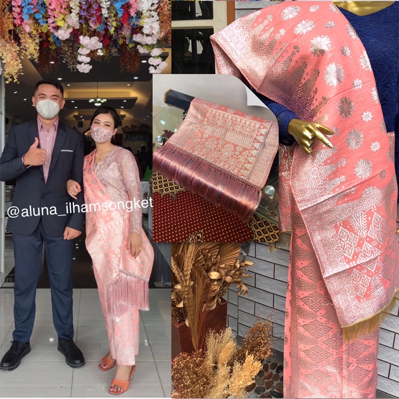 HOT PRODUCT BESTPROMO SONGKET TENUN MESIN PALEMBANG - TERLARIS  MURAH BAGUS MEWAH ASLI PALEMBANG