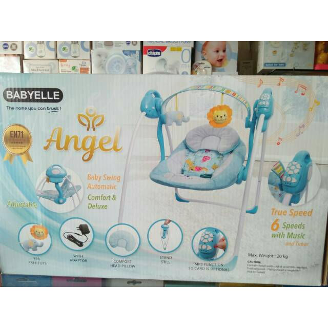 babyelle automatic baby swing