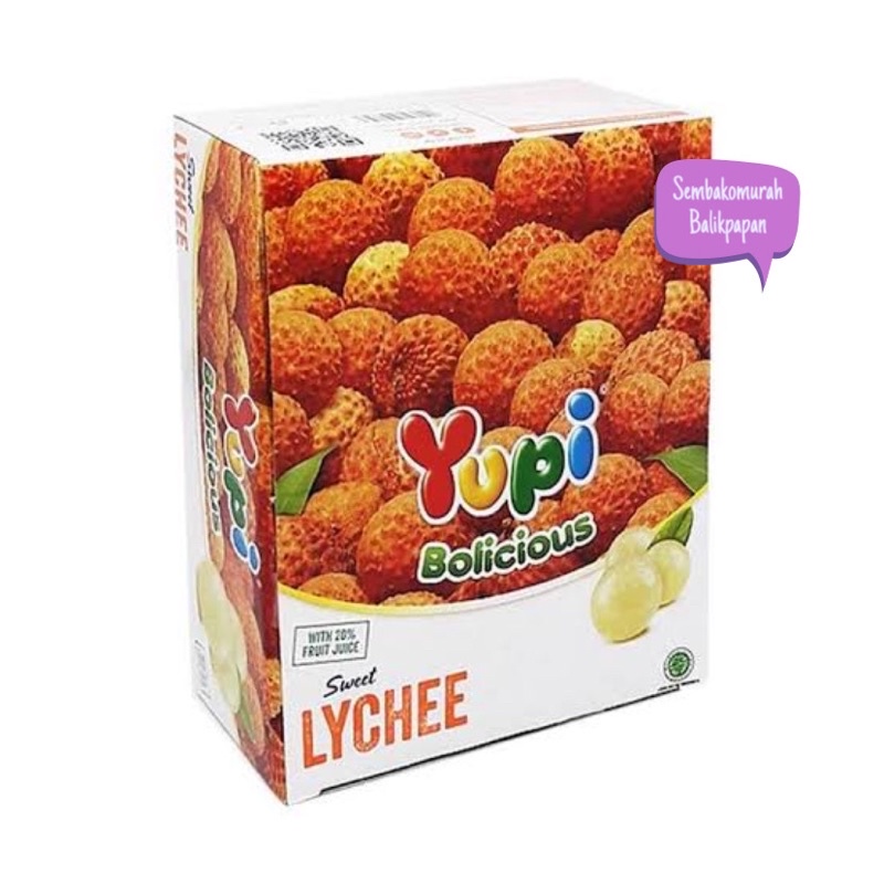 

yupi bolicius sweet lychee 24 x 5gr