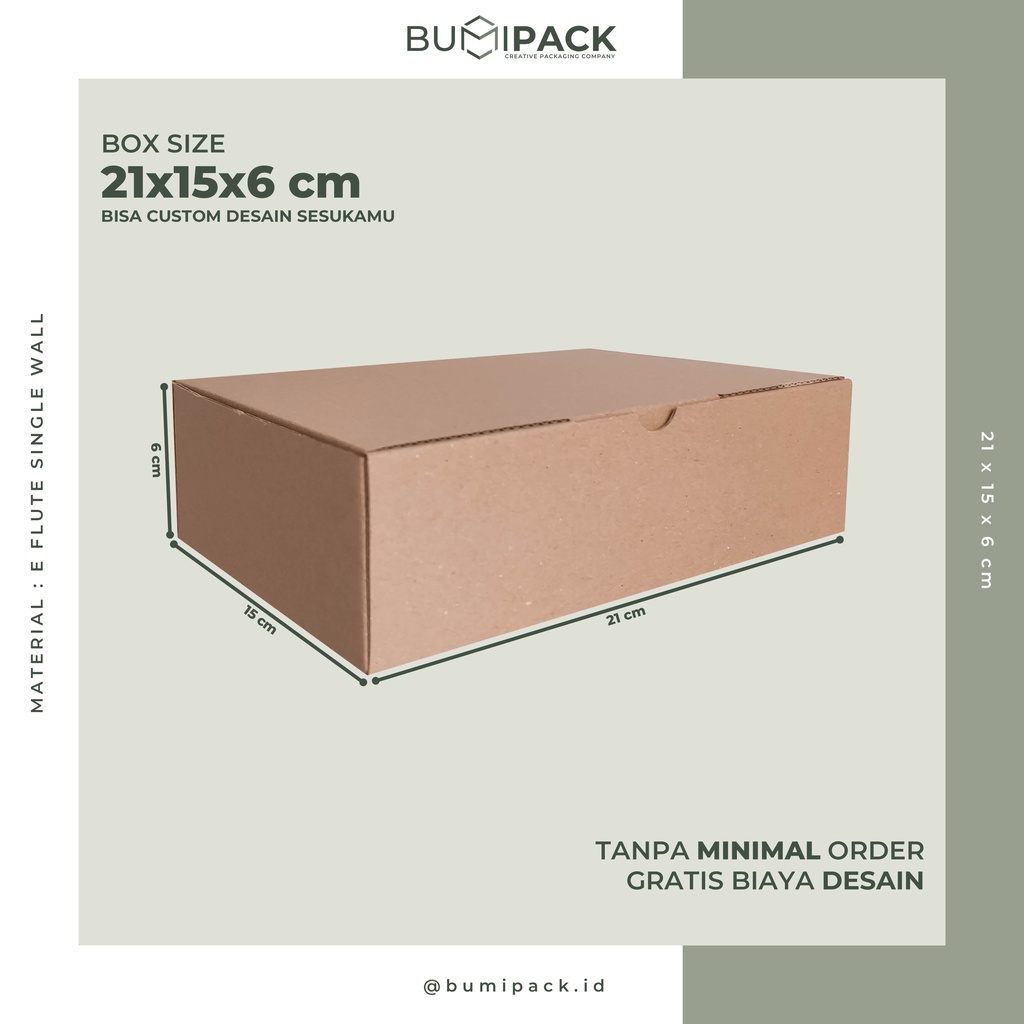 

Kardus packing box hampers kardus hampers dus packing box packing box packaging - Box 21x15x6 cm