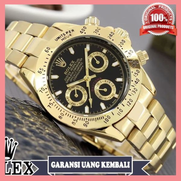 Jam Tangan Wanita Rolex Automatic Mesin Premium Keren