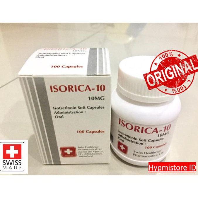 termurah the best and good item Obat Jerawat AMPUH Made In Swiss / Isotretinoin 10 Mg / Per butir