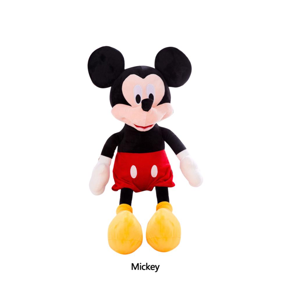 Timekey Mainan Boneka Stuffed Plush Mickey Minnie Mouse 35cm Untuk Hadiah Natalulang Tahun Anak Perempuan C8U6