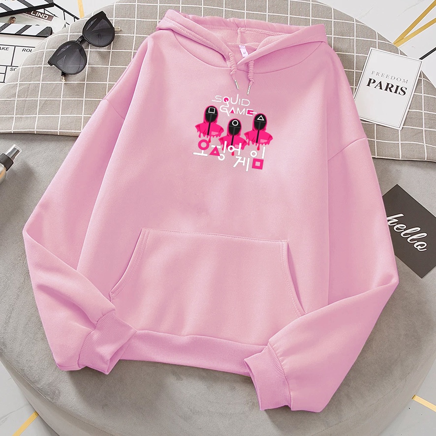 Sweater anak perempuan squid game KIDS sweter anak cowok cewek murah