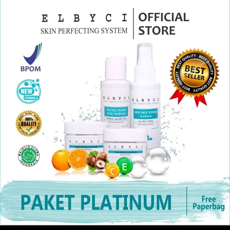 Skincare  Elbyci Paket Cream Platinum