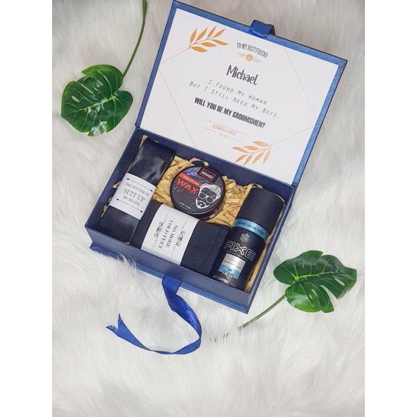 

Wedding Hampers/Bestmen Hampers/Bridesmaid Hampers - TYPE B