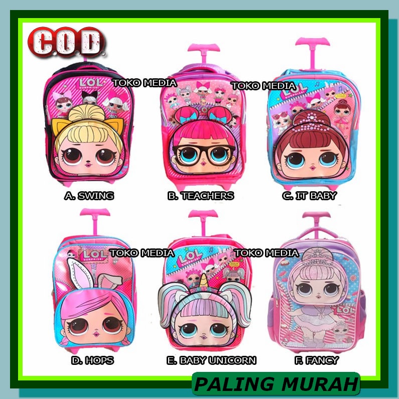 Mode Tas Sekolah Anak Laki-Laki Sekolah Dua Tiga Empat Lim Lego S DB295 Tas Ransel Sekolah Troli Ana