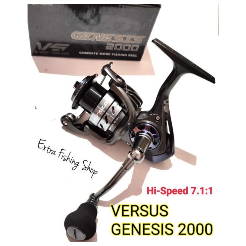 REEL VERSUS GENESIS 2000 3000 HI SPEED RATIO 7
