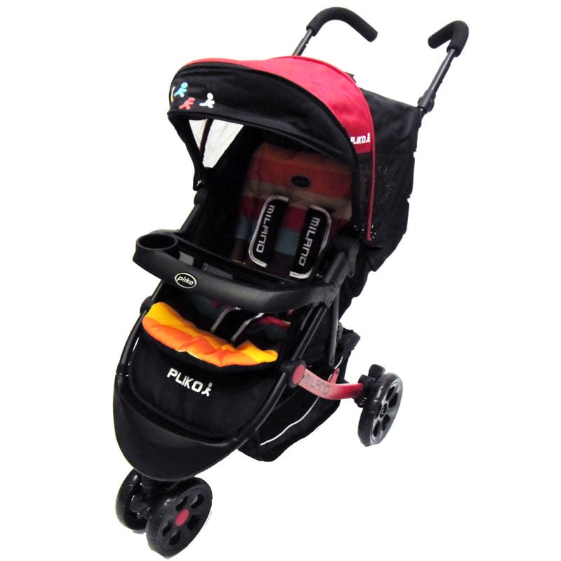HARGA PROMO Kereta Bayi Stroller Pliko 568 Milano Red
