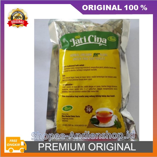 

PREMIUM ORIGINAL TEH DIET HERBAL JATI CINA 70 gr 100% ORIGINAL