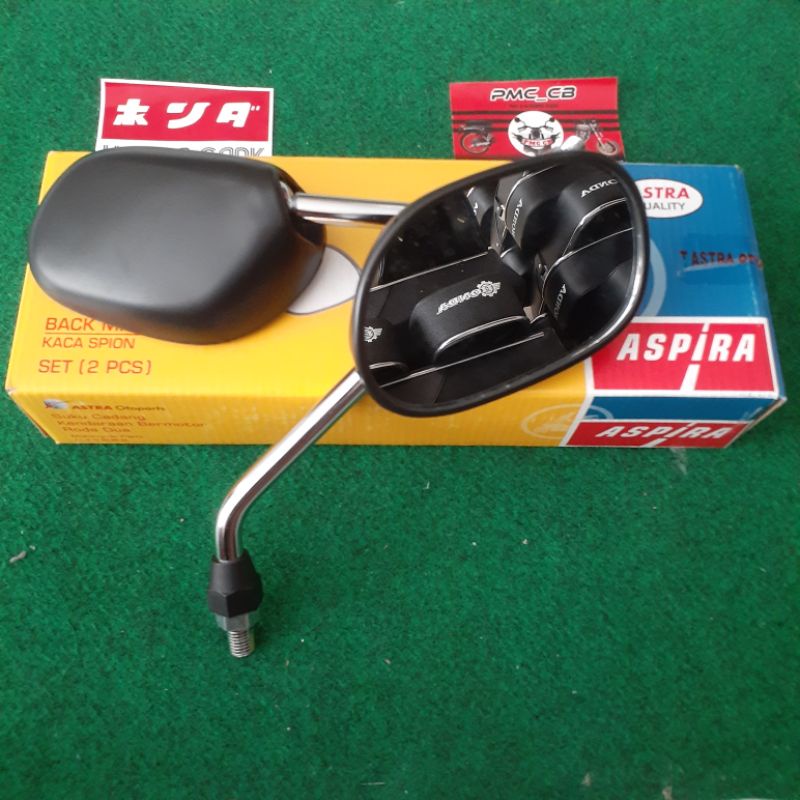 spion legenda gagang chrome pendek