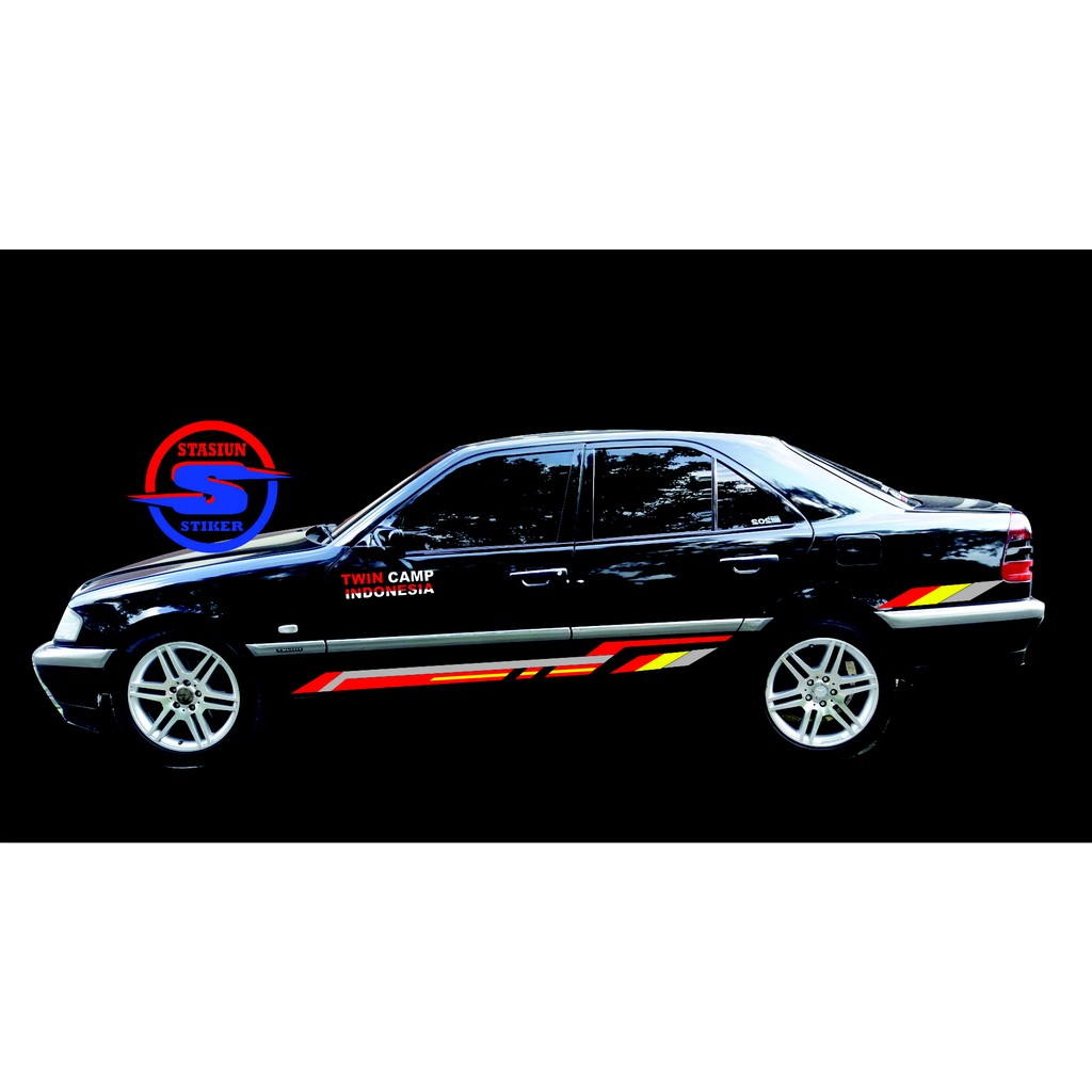 Stiker Sticker List Mobil Sedan Twin Camp Indonesia Shopee Indonesia