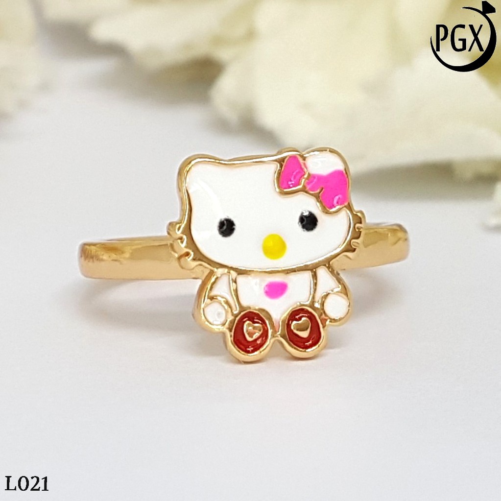 PGX Cincin Anak Xuping Aksesoris Perhiasan Lapis Emas Premium - L080