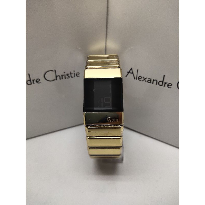 Jam tangan digital wanita AC DIGI AC 9100 LH