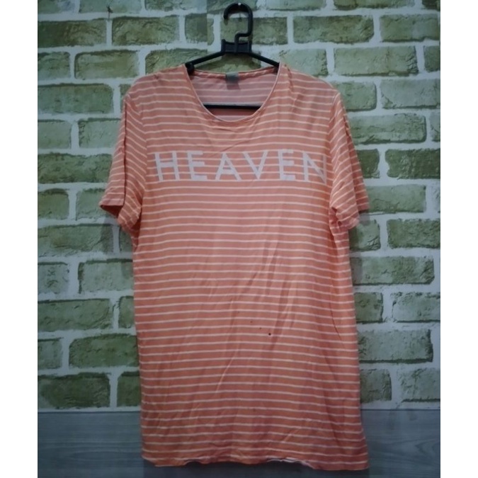 Preloved kaos wanita harian Mens top size M minus