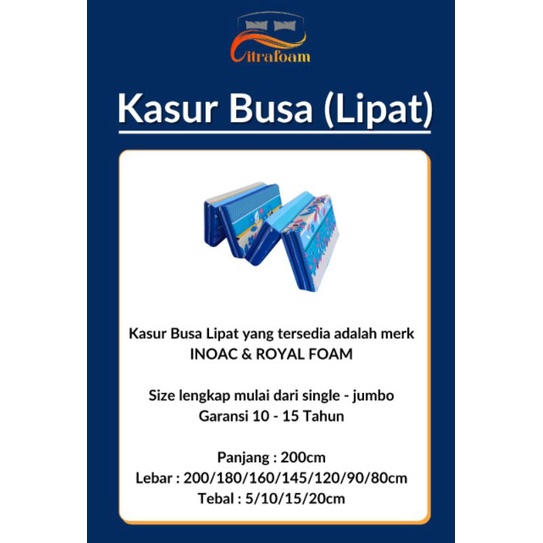 KASUL LIPAT INOAC YUKATA FOAM