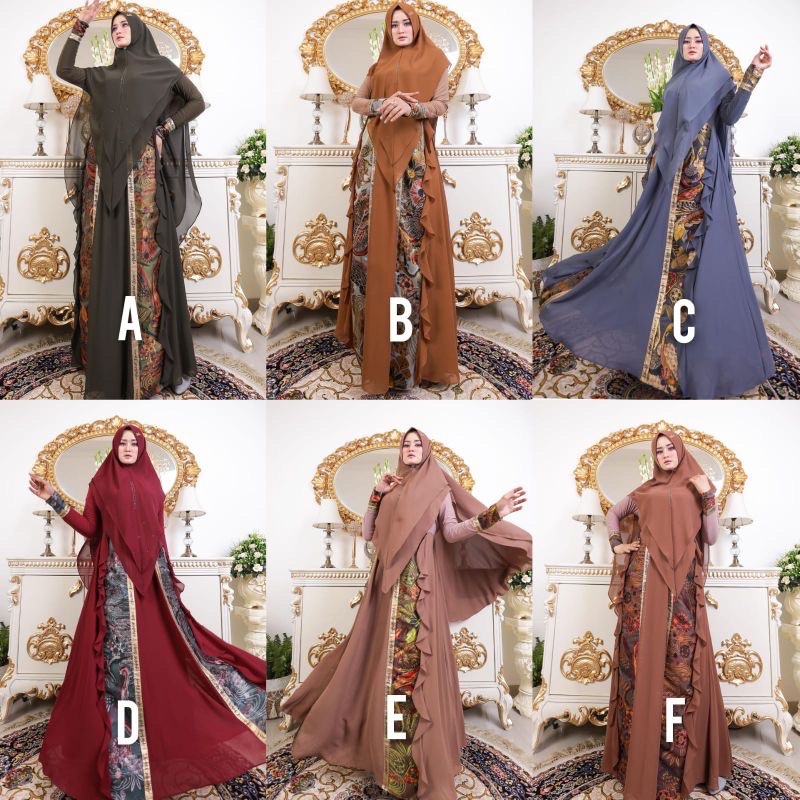 Gamis syari original - alqiblat