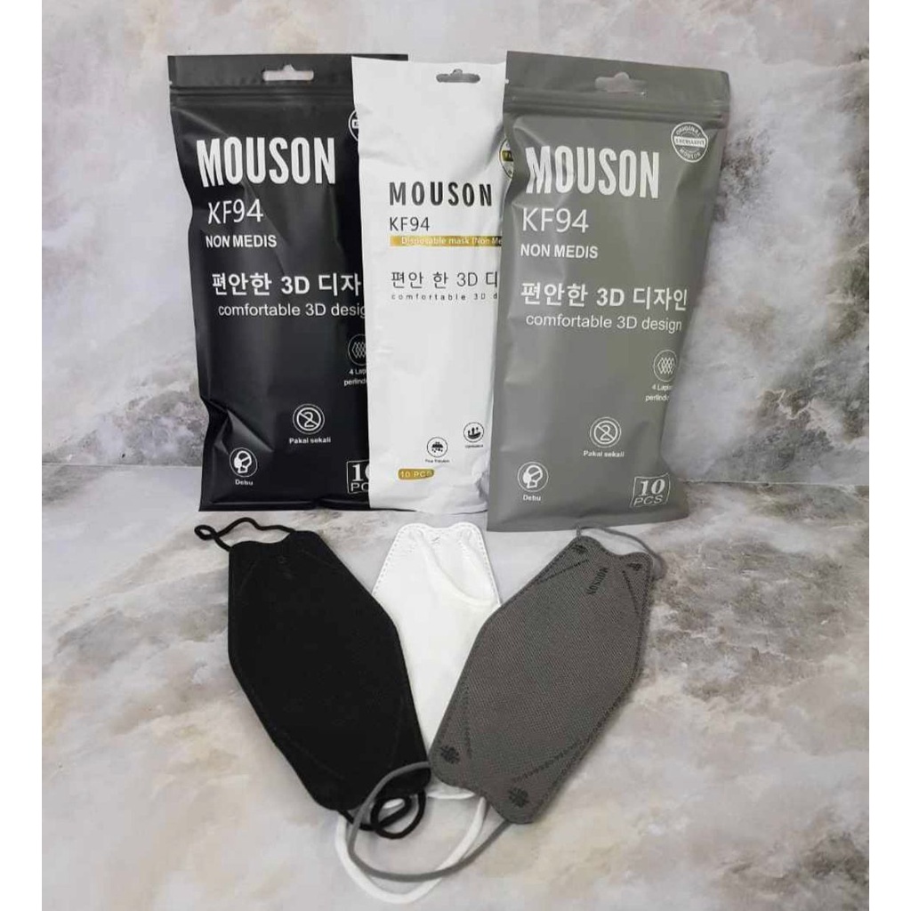 Mouson Masker KF94 Isi 10Pcs