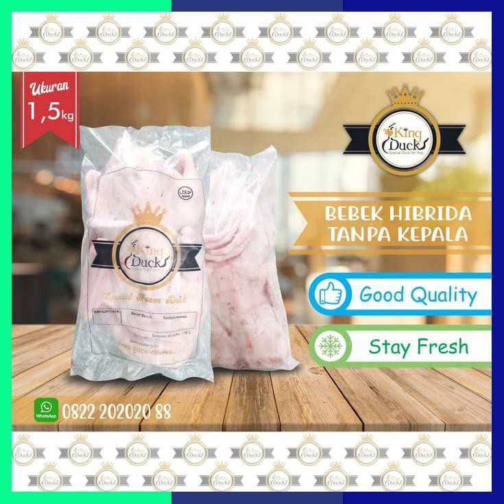 

1.8Kg Daging Bebek Hibrida Fresh Frozen