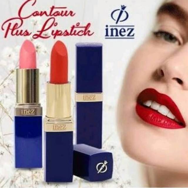 Inez Lipstik 3.5 gr / Inez Color Contour Plus Lipstick Aneka Warna Lipstik Colour