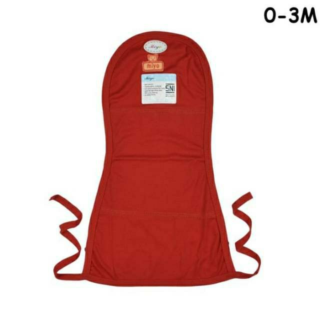 MIYO 1 Pcs Popok Tali Bayi/Baby Warna Merah / Putih Newborn (0-3M)