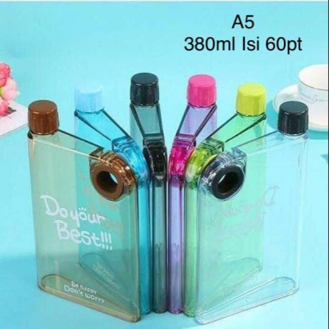 Botol minum gepeng / botol gepeng