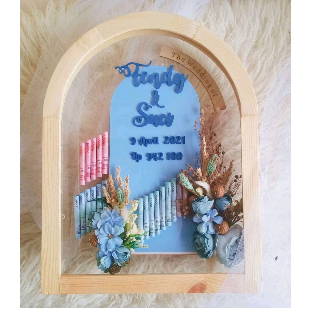 Bingkai Mahar  | Pigur Bentuk Love cave | Pigur Bentuk lengkung | Pigura Mahar pernikahan | Pigura 3