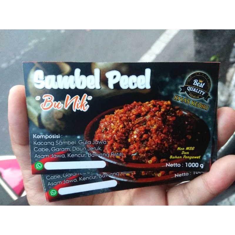 

Sambel Pecel Kediri