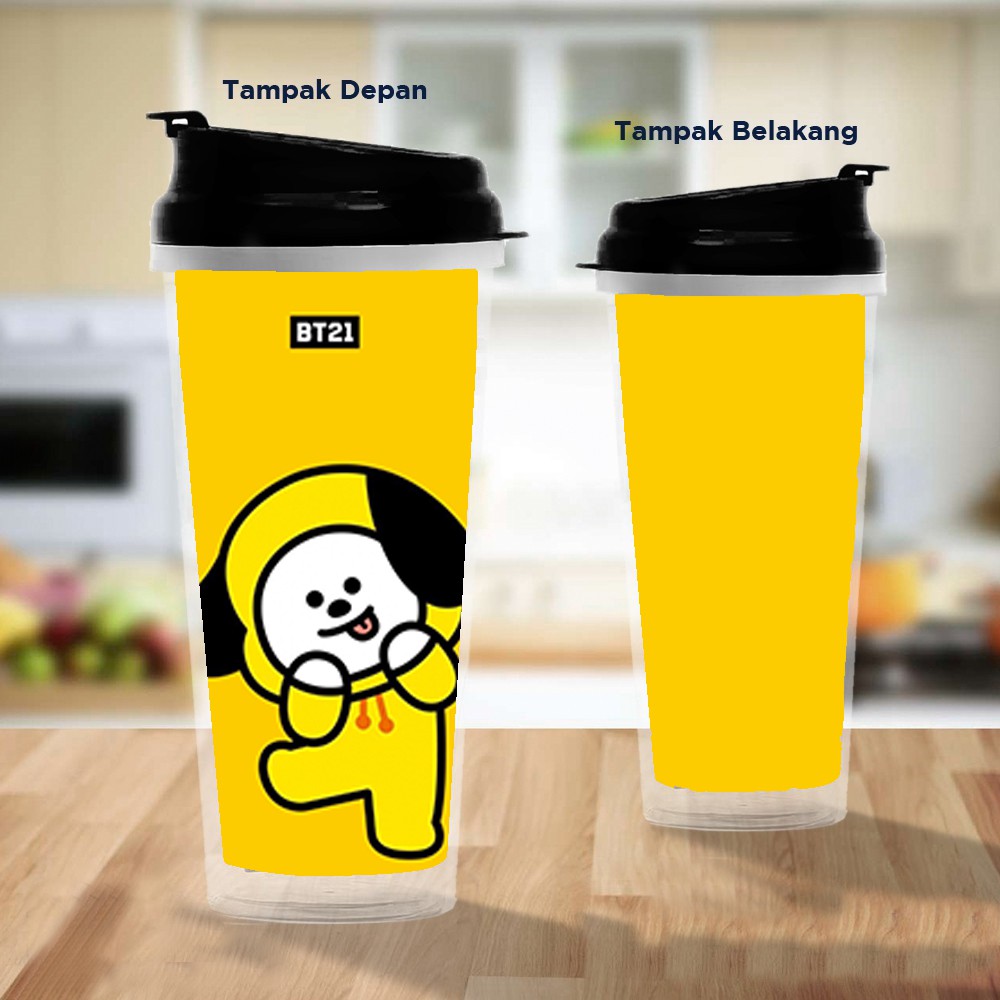 Pusat Mode Tumbler/Tempat Minum Design BT21 Chimmy