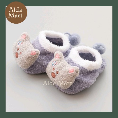 Kaos Kaki Bayi Anak Katun Bulu Lucu Impor